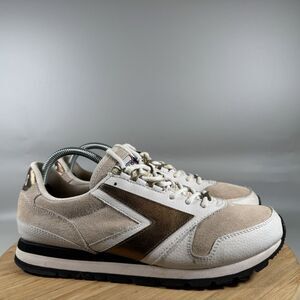 S‎ Brooks Heritage Chariot Shoes Retro Running Sneakers Men’s 9.5 Beige